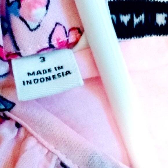 JANIE AND JACK BLOSSOM TOWN PINK FLORAL RUFFLE DRESS 3T - Picture 12 of 12